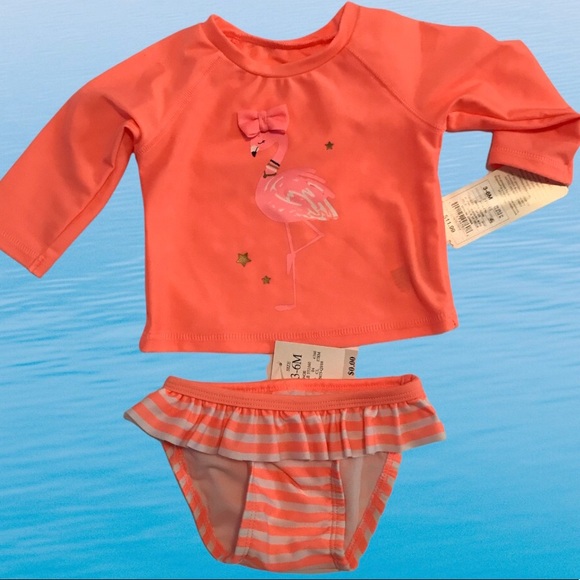 Cat & Jack UPF 50+ Swim Suit baby - Picture 3 of 4